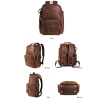 Vintage Genuine Leather Laptop Backpack