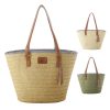 Straw Woven Tote Beach Shoulder Bag