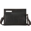 Vintage Wash Genuine Leather Crossbody Messenger Bag for Men
