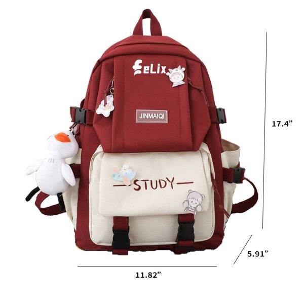 Student Canvas Backpack