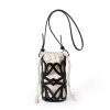 Canvas bucket Cross-body bag