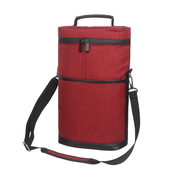 Oxford Insulated Wine Gift Tote Bag