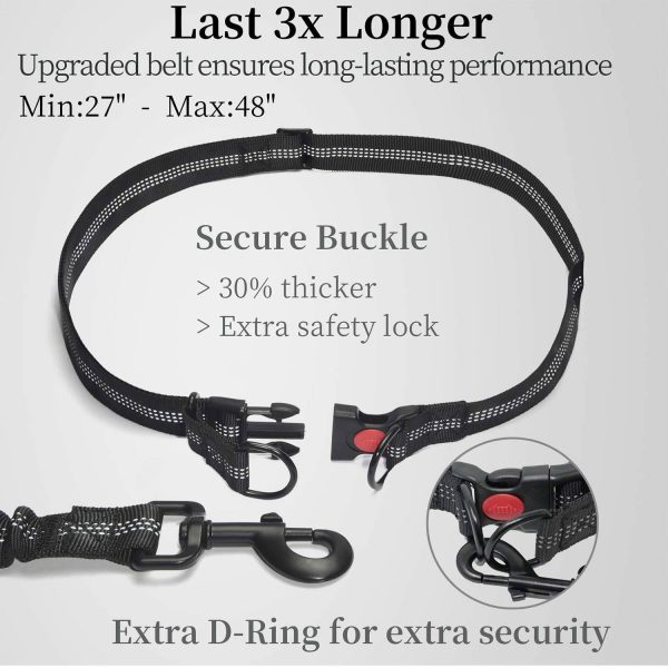 Stretching Dog Leash W/ Waist Bag
