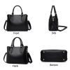 PU Satchel Bag And Simple Shoulder Handbag For Women