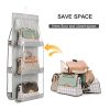 Hanging Closet Organizer Storage Bag with 6 Larger Pockets