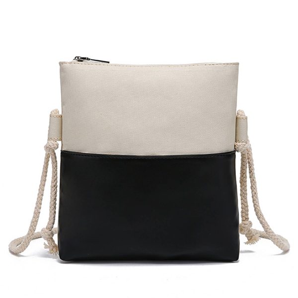 PU Carry a mini cross-body square bag