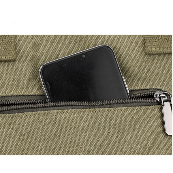 Canvas Laptop Tote Work Bag