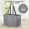 Oxford Foldable Reusable Storage Tote Bag