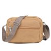 Vintage-Inspired Retro Canvas Crossbody Bag
