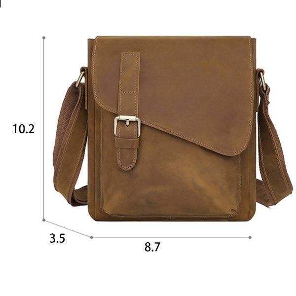 Genuine Leather Shoulder Crossbody Bags Waterproof