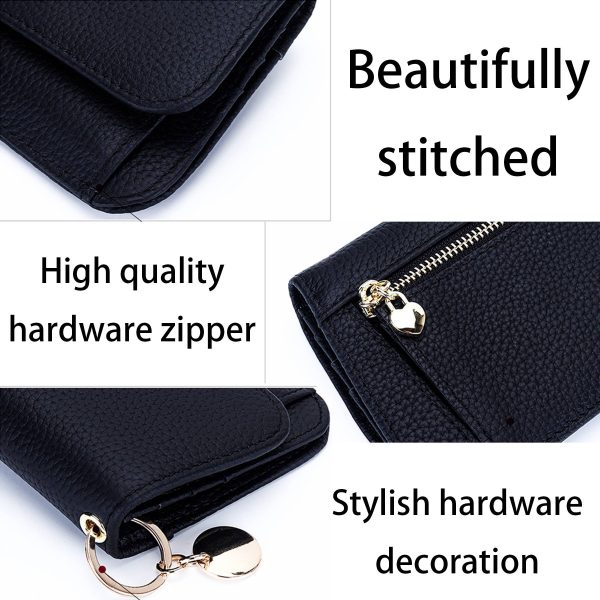 Genuine Leather Multi-function multi-card coin pouch