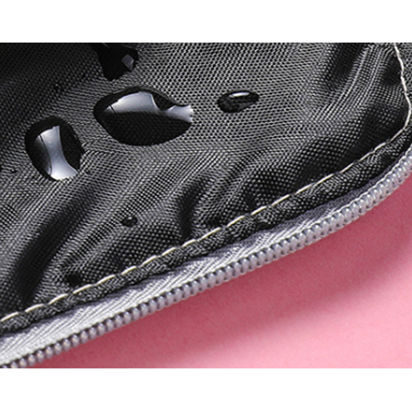 Cute Color A4 File Bag Zipper Large Capacity Portable