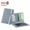 PU Leather passport wallet card holder