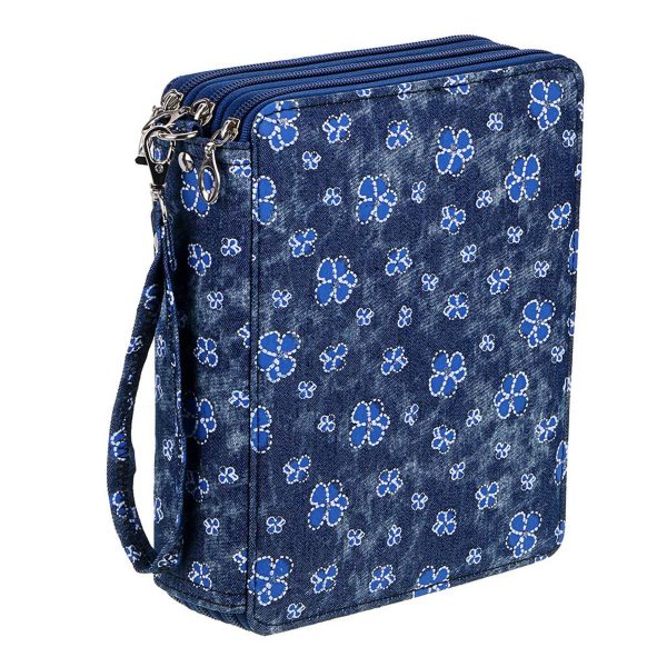 Polyester Colored Pencil Case- 78 Slots