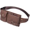 Genuine Leather Waist Fanny Pack