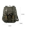 Hiking Backpack Oil Wax Canvas Men and Women