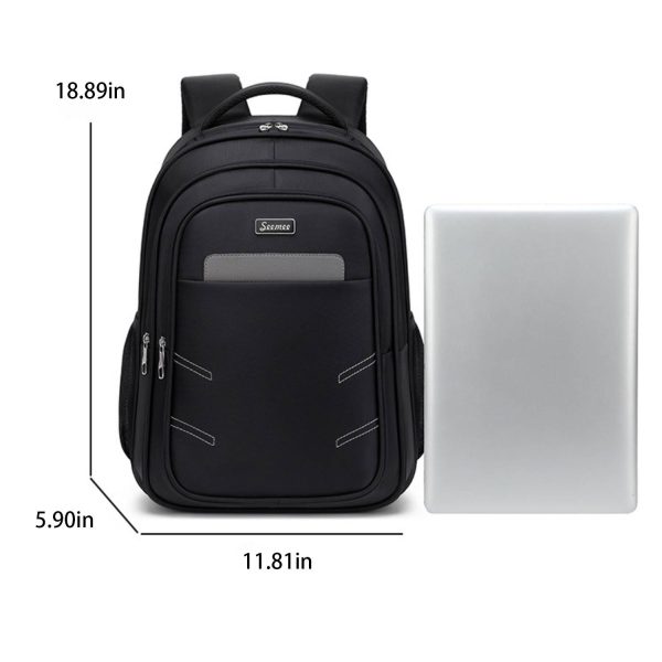 Leisure Oxford Computer Backpack With Usb Charging Port