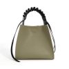Genuine Leather Vintage hand-held cross-body tote bag