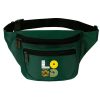 Oxford 3-Zip Fanny Pack Waist Bag