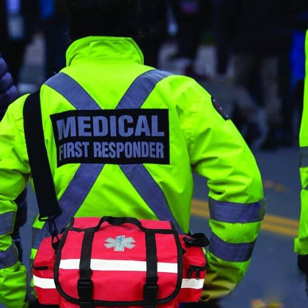 Outdoor medical supplies emergency Oxford cloth shoulder bag