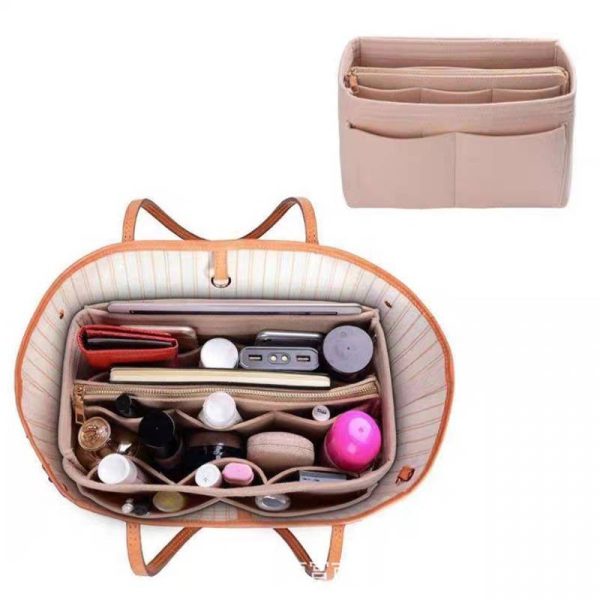 Felt Purse Organizer Insert Bag