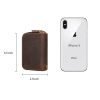Premium Leather Keychain Case Wallet