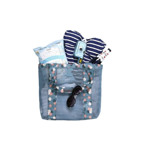 Large Capacity Mesh Beach Bag