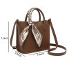 Pu Waterproof Tote Briefcase Satchel Handbag Cross-body Bag