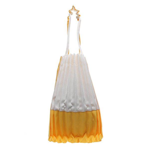 Large Canvas bag with pleats