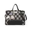 Canvas Street Trend Crossbody Bag for Women - Black/Blue
