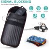 Polyester Anti-magnetic anti-theft car key pouch