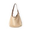 Straw summer large capacity shoulder tote bag
