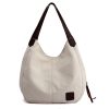 Canvas Women's Multi-pocket Tote Bag