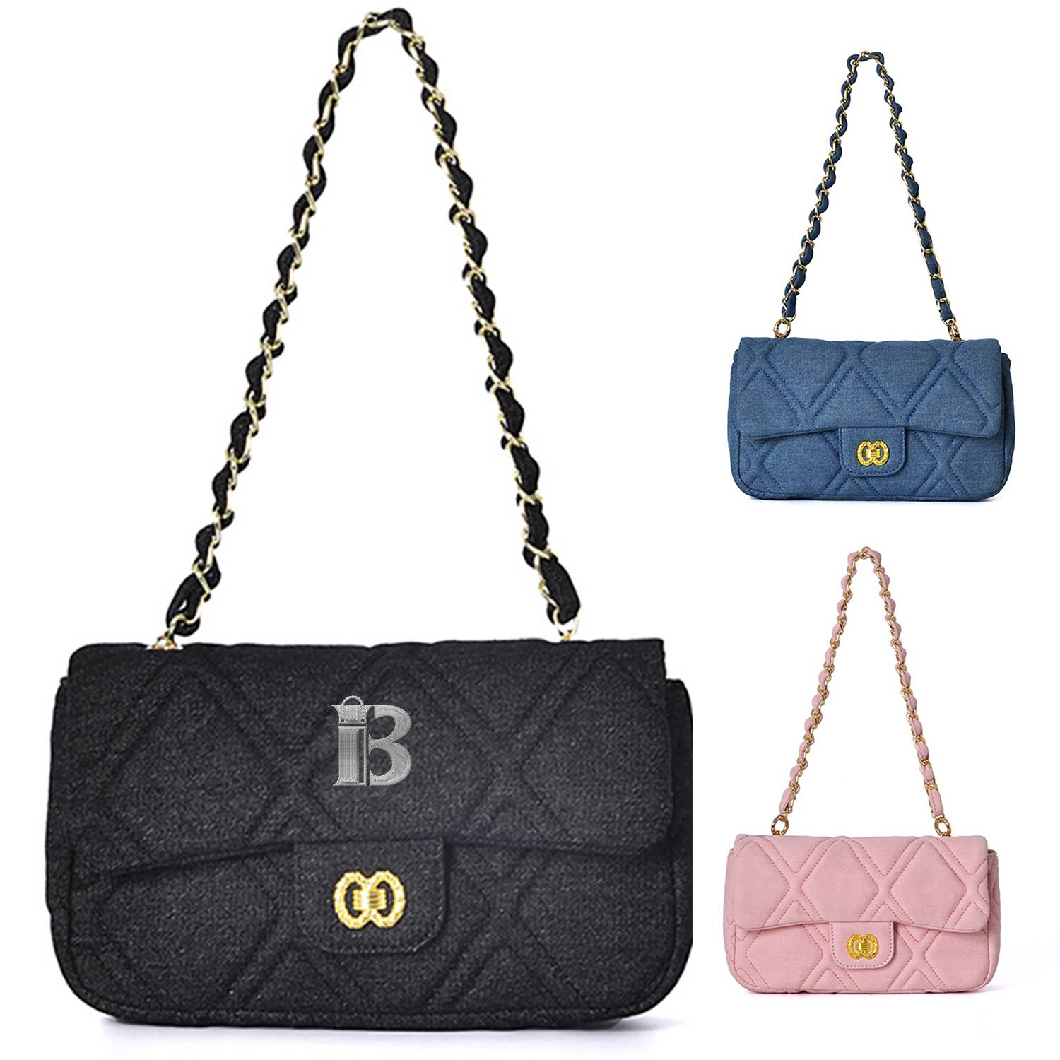 Women Stylish Denim Shoulder Tote Bags