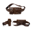 Custom Top-Layer Cowhide Leather Fanny Pack