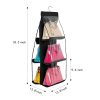 Hanging Closet Organizer Storage Bag with 6 Larger Pockets