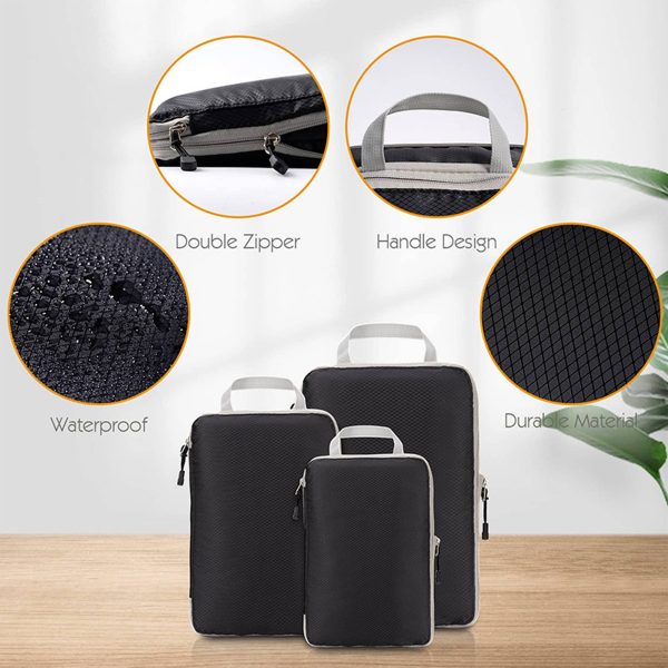 Large Travel Nylon Storage Bags Set