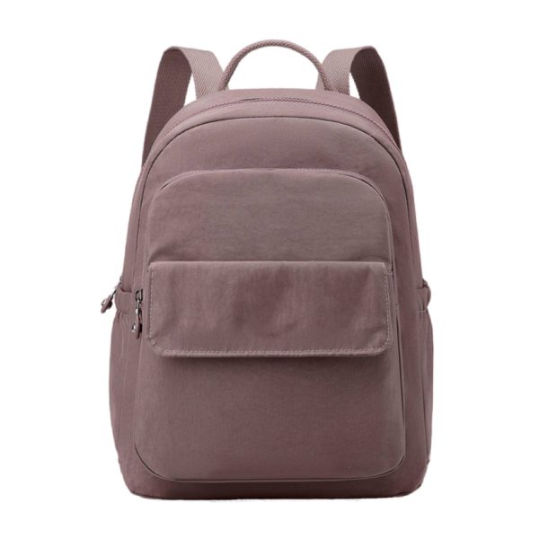 Nylon Backpack Solid Color Simple Fashion for Women