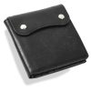 Genuine leather multi card short handbag