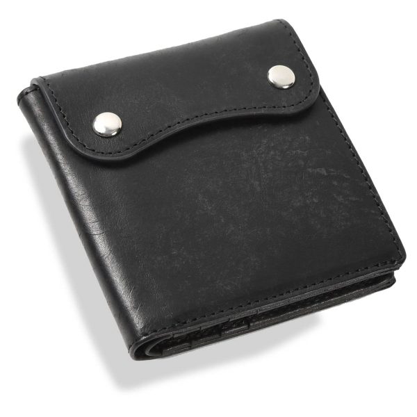 Genuine leather multi card short handbag