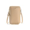 Pu Small Mobile Phone Crossbody Bag with Card Slots