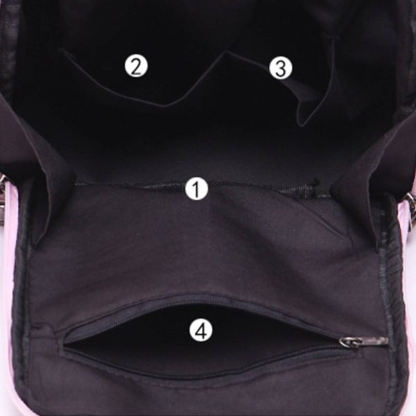 Fashion PU Leather Backpack for Women