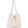 Corduroy Tote Bag for Women