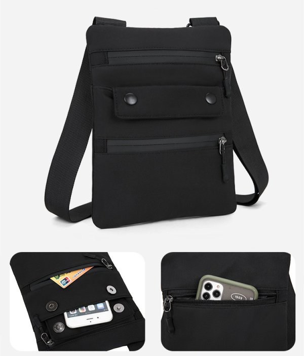 Small Messenger Bag with Long Shoulder Strap