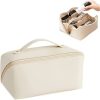 Leather Cosmetic Bag Waterproof Portable