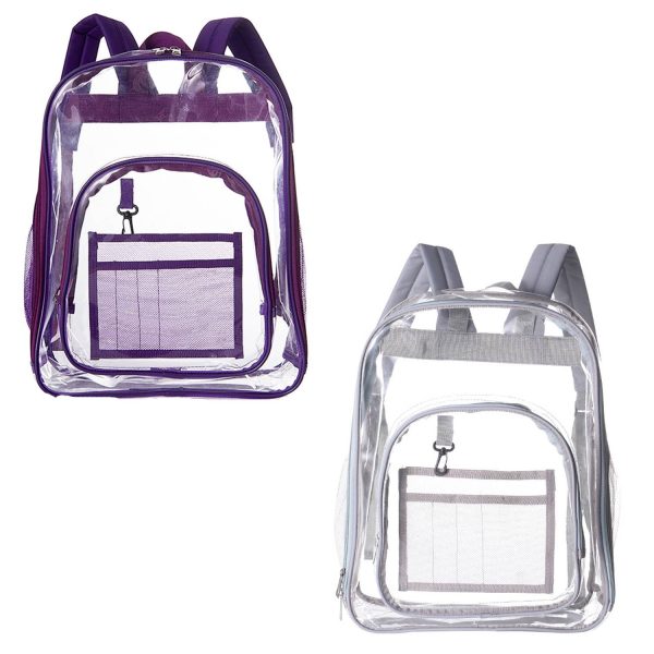 PVC Clear Transparent Backpack