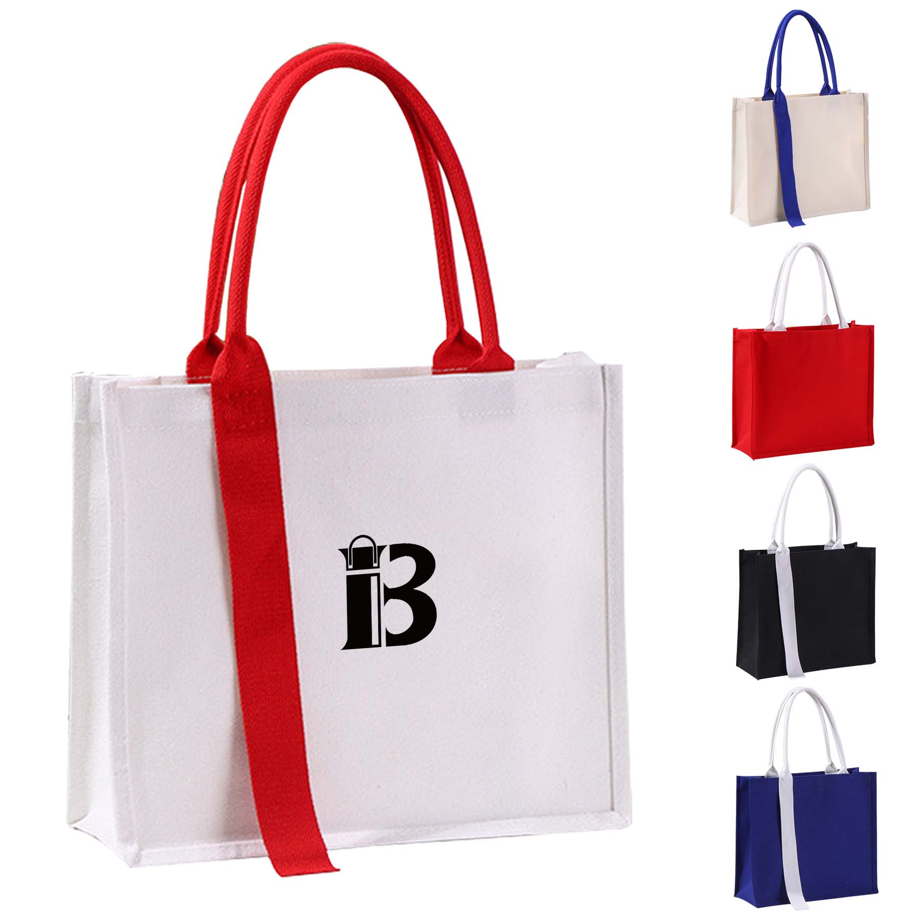 Portable Canvas Handbag Tote Bag For Women