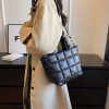 Nylon fluffy Crossbody Tote Bag