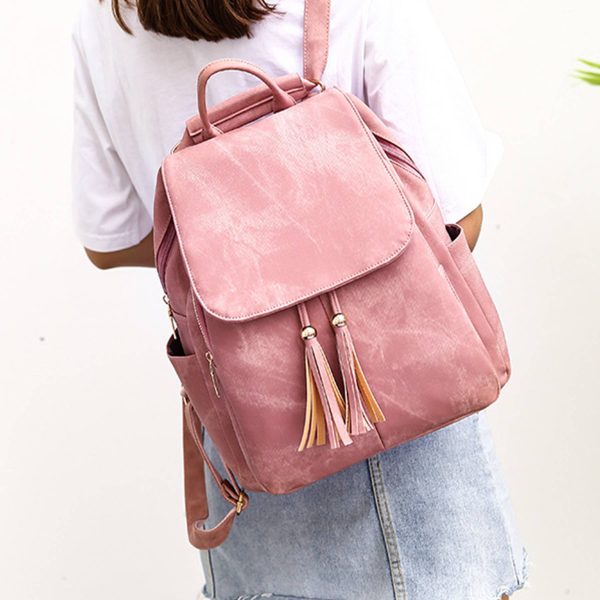 PU Leather Fashion Backpack For Women