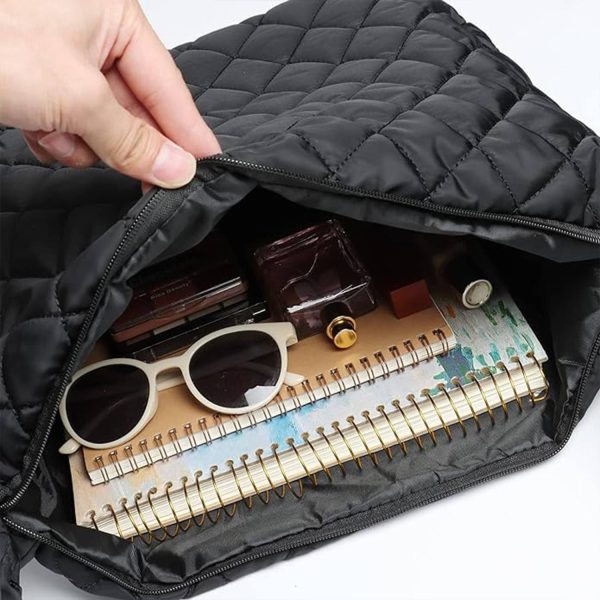 Quilted tote bag